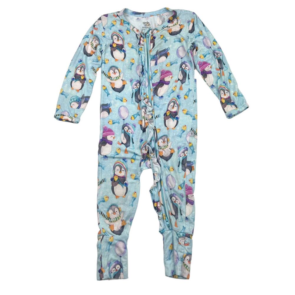 Birdie & Bean Winter Penguins Convertible Sleeper